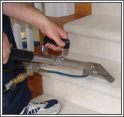 stairs carpet cleaning